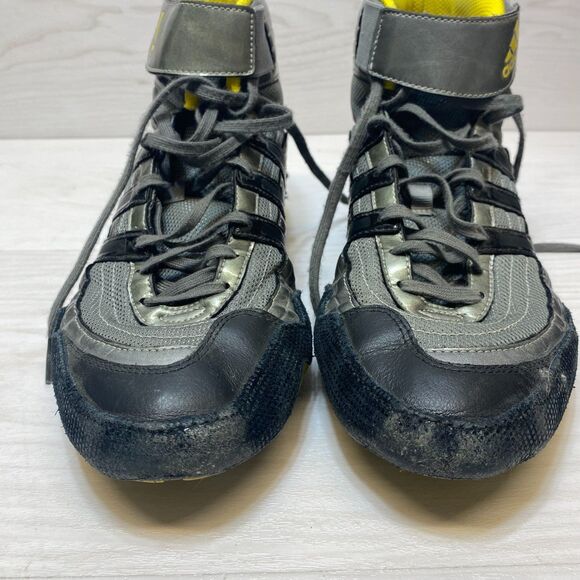 Rare Adidas Tyrint 08 Wrestling Shoes Men\'s Size 10 Gray Comfort Lace Up main image 9